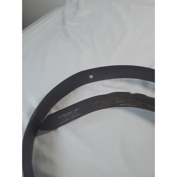Alpaca Mexico Belt Bucle Nocona Leather Western Native Belt Men's Size 40 - Picture 11 of 12